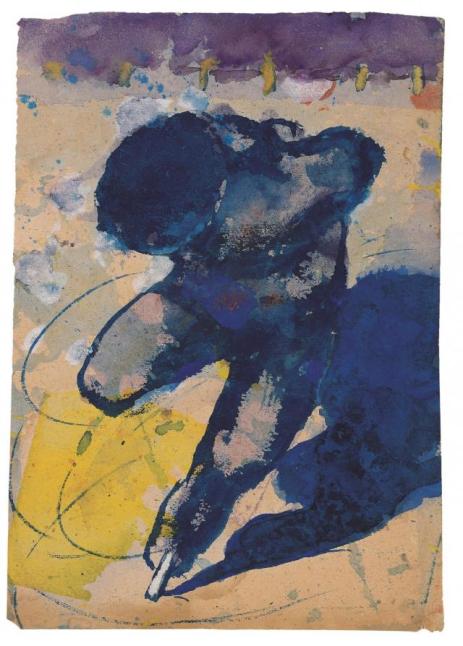 02_ung-395  Emil Nolde, Schlittschuhl++¦ufer, Aquarell 1938-45, --«Nolde Stiftung Seeb++ll, 356 DPI, 200x143mm.jpg
